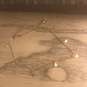 Lauren Conrad Gold Ankle Braclet-NWOT